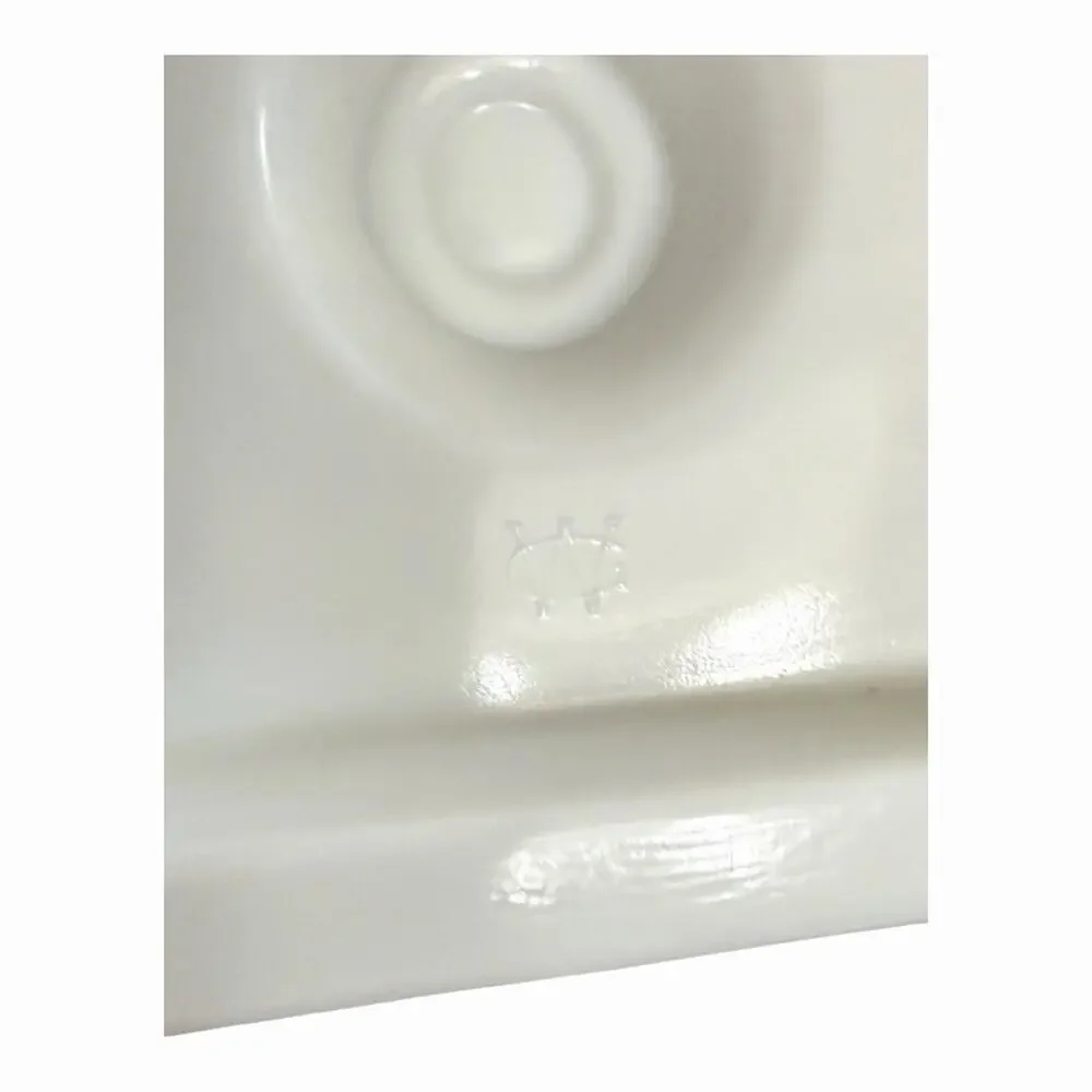 Vintage Westmoreland Milk Glass Set Of 2 Candle Holders Lotus Spiral 6.25”x3.5